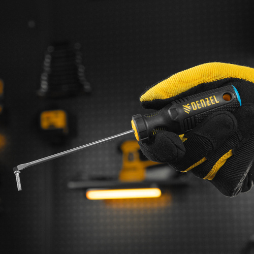 Отвертка, SL3х100 мм, S2, 3к рукоятка Denzel по ценам производителя в Екатеринбурге с доставкой по всей России