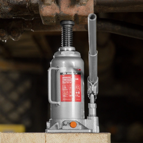 Домкрат гидравлический бутылочный, 12 т, h подъема 230-465 мм Matrix по ценам производителя в Екатеринбурге с доставкой по всей России