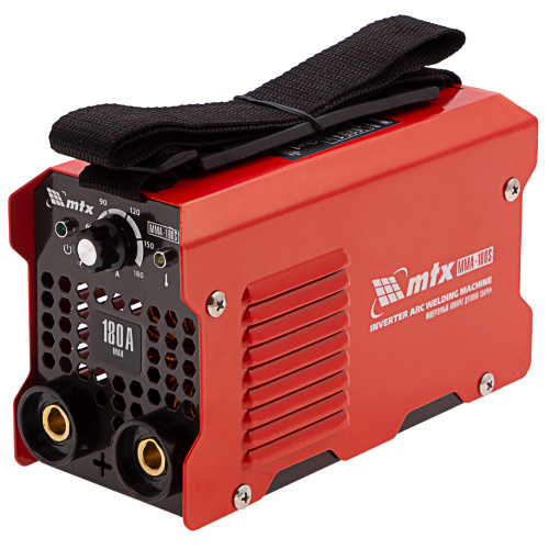 Инверторный аппарат дуговой сварки MMA-180S, 180 А, ПВ60%, диаметр электрода 1,6-4 мм MTX по ценам производителя в Екатеринбурге с доставкой по всей России