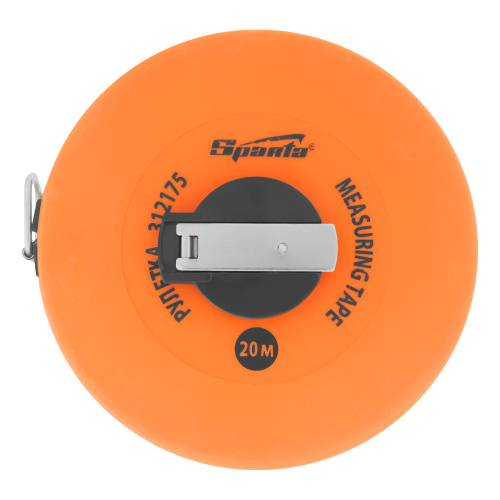 Рулетка геодезическая, 20 м х 12,5 мм, лента ПВХ, закрытый круглый корпус Sparta по ценам производителя в Екатеринбурге с доставкой по всей России