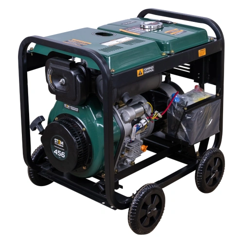 Генератор дизельный STEM Techno S5500DE (5.5 кВт, электростартер, дисплей, подогрев) по ценам производителя в Екатеринбурге с доставкой по всей России