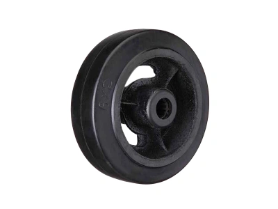 Колесо большегрузное D 80 200 мм резина на ось (F) по ценам производителя в Екатеринбурге с доставкой по всей России