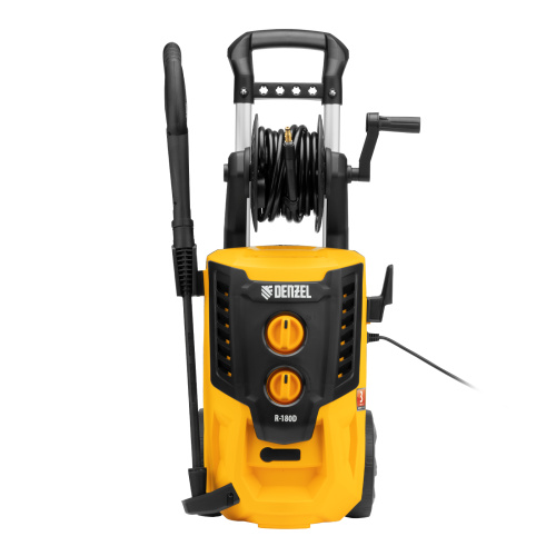 Моечная машина высокого давления R-180D, 2200 Вт, 180 бар, 380 л/ч, с барабаном Denzel купить в Москве с доставкой по всей России | ProtosMarket.ru