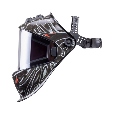 Маска сварщика КОРУНД МЕГА "чёрная" (ф-р MEGA, внеш. регулировка) в коробке по ценам производителя в Екатеринбурге с доставкой по всей России