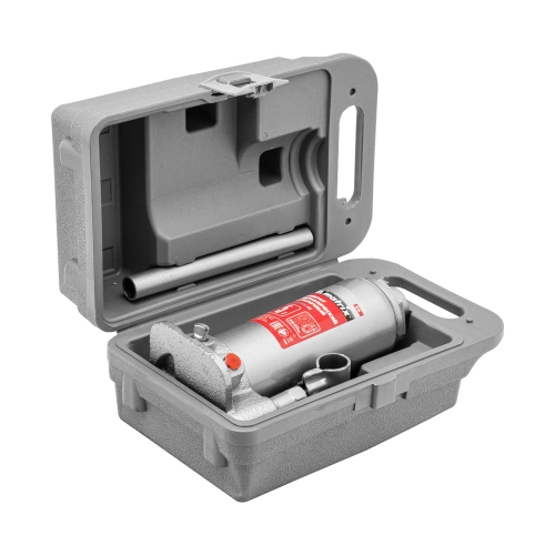 Домкрат гидравлический бутылочный, 5 т, высота подъема 216-413 мм, в пластиковый кейсе Matrix по ценам производителя в Екатеринбурге с доставкой по всей России