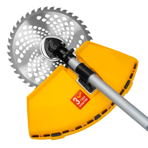 Триммер бензиновый DT-43E, 43 см3, неразъемная штанга, электростартер, состоит из 2 частей Denzel по ценам производителя в Екатеринбурге с доставкой по всей России