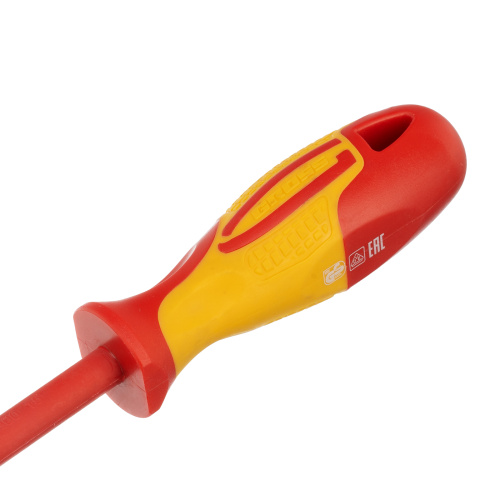 Отвертка диэлектрическая SL8 х 150 мм, CrMo, до 1000 В, двухкомпонентная рукоятка Gross по ценам производителя в Екатеринбурге с доставкой по всей России