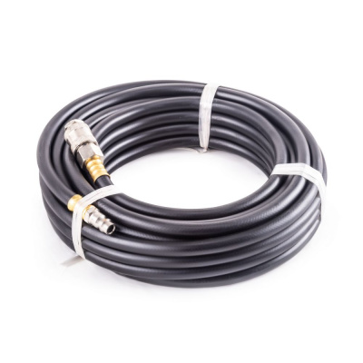 Резиновый маслостойкий воздушный шланг с фитингами Rapid, 20 бар, 12х6 мм, 10 м. AERO купить в Москве с доставкой по всей России | ProtosMarket.ru