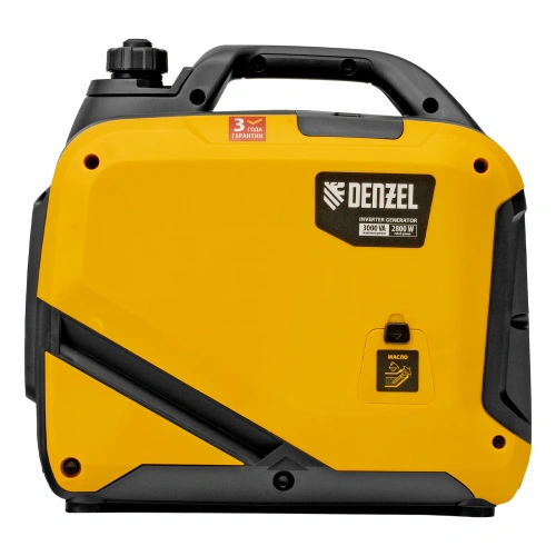 Генератор инверторный GS-3000iS, 3,0 кВт, 230 В, закрытый корпус, ручной старт DENZEL по ценам производителя в Екатеринбурге с доставкой по всей России