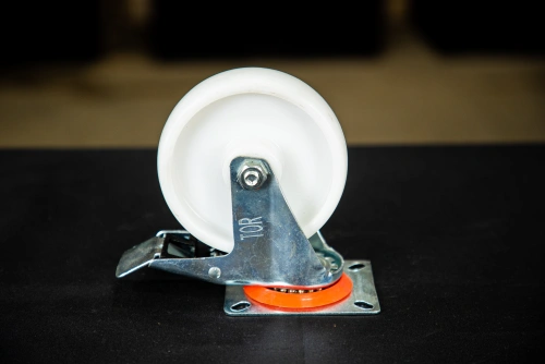 Колесо поворотное полипропилен SRCnb 55 125 мм с тормозом (N) по ценам производителя в Екатеринбурге с доставкой по всей России