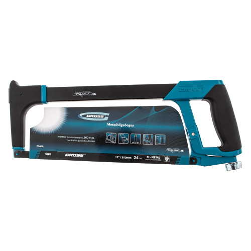 Ножовка по металлу "Piranha", 300 мм, обрезиненная рукоятка и захват Gross по ценам производителя в Екатеринбурге с доставкой по всей России