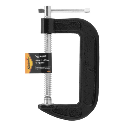 Струбцина G-образная, 100 мм Sparta по ценам производителя в Екатеринбурге с доставкой по всей России