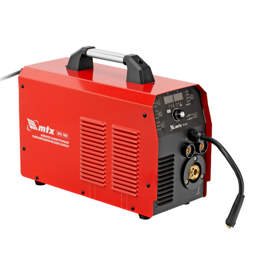 Аппарат инвертор. полуавтомат. cварки MIG-180S, 180A, ПВ 60%, катушка 5 кг MTX по ценам производителя в Екатеринбурге с доставкой по всей России