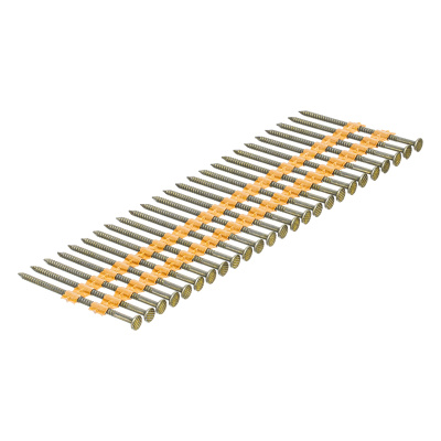 Гвозди для пнев. нейлера (крашен.) длина - 65 мм, диам. - 2,9 мм, 2000 шт. Denzel по ценам производителя в Екатеринбурге с доставкой по всей России