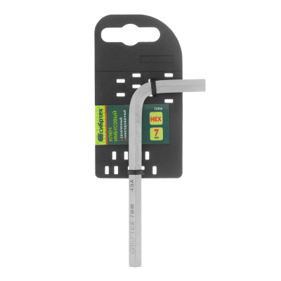 Ключ имбусовый HEX, 7 мм, 45x, закаленный, никель Сибртех по ценам производителя в Екатеринбурге с доставкой по всей России