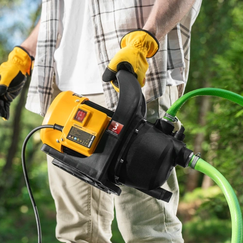 Садовый поверхностный насос GPL600, 600 Вт, 3000 л/ч, подъем 35 м, пластик Denzel по ценам производителя в Екатеринбурге с доставкой по всей России