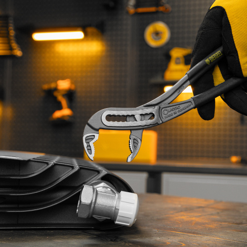 Клещи переставные, обливные рукоятки, 240 мм Denzel по ценам производителя в Екатеринбурге с доставкой по всей России