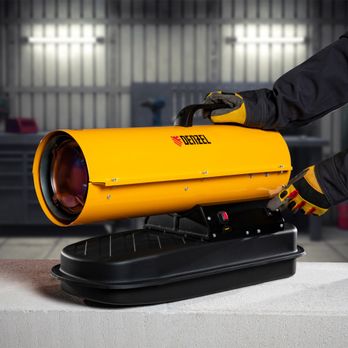 Дизельная тепловая пушка DHG-20, 20 кВт, 500 м3/ч, прямой нагрев Denzel по ценам производителя в Екатеринбурге с доставкой по всей России