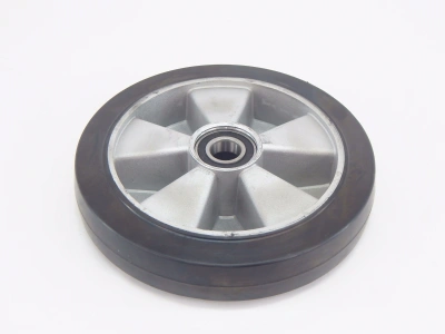 Колесо резиновое 250х50 мм с подшипником для тележек гидравлических HW по ценам производителя в Екатеринбурге с доставкой по всей России