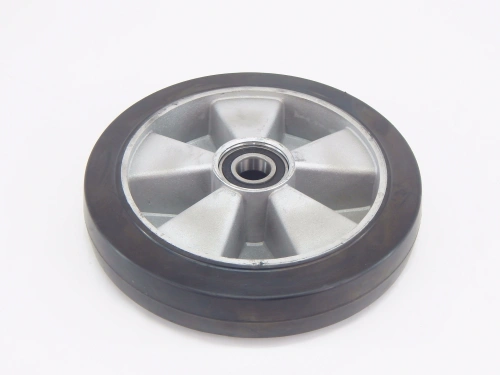 Колесо резиновое 250х50 мм с подшипником для тележек гидравлических HW по ценам производителя в Екатеринбурге с доставкой по всей России