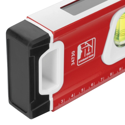 Уровень алюминиевый, магнит, фрезерованный, 3 глазка (1 зеркальный) 400 мм Matrix по ценам производителя в Екатеринбурге с доставкой по всей России