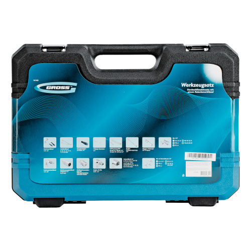 Набор инструментов, 1/4", 1/2", CrV, 120 зубьев, 82 предмета Gross по ценам производителя в Екатеринбурге с доставкой по всей России