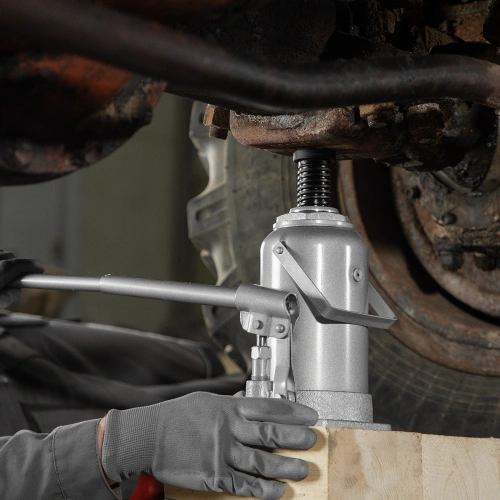 Домкрат гидравлический бутылочный, 20 т, h подъема 244-449 мм Matrix по ценам производителя в Екатеринбурге с доставкой по всей России