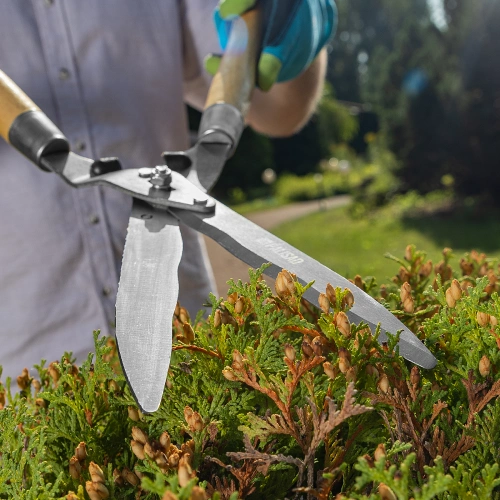 Кусторез, 520 мм, волнистые лезвия, деревянные рукоятки, Palisad по ценам производителя в Екатеринбурге с доставкой по всей России