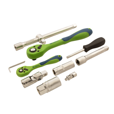 Набор инструментов 108 предметов, CrV, 1/2", 1/4" Сибртех по ценам производителя в Екатеринбурге с доставкой по всей России