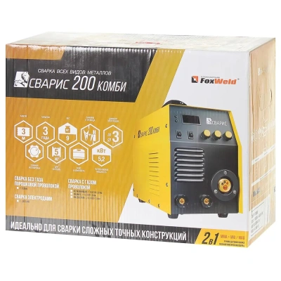 Сварочный полуавтомат СВАРИС 200 Комби в кейсе купить в Москве с доставкой по всей России | ProtosMarket.ru