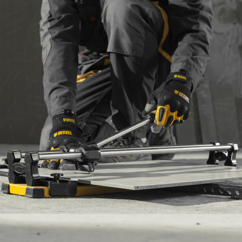 Плиткорез 600х14мм, цельнометал. напр., каретка на подш., стальная станина, рукоятка-пенал Denzel по ценам производителя в Екатеринбурге с доставкой по всей России