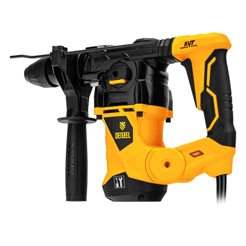 Перфоратор электрический RHV-1250-30, SDS-plus, 1250 Вт, 5 Дж, 3 плюс 1 режим Denzel по ценам производителя в Екатеринбурге с доставкой по всей России