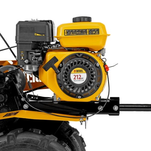 Мотоблок DPT-270S, 7 л.с., ремен.сцеп, фрез 3х4, ШОМ, передачи 2В/1Н Denzel по ценам производителя в Екатеринбурге с доставкой по всей России