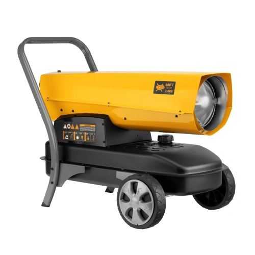 Дизельная тепловая пушка DHG-45i, 45 кВт, 1000 м3/ч, прямой нагрев, электронный термостат Denzel по ценам производителя в Екатеринбурге с доставкой по всей России