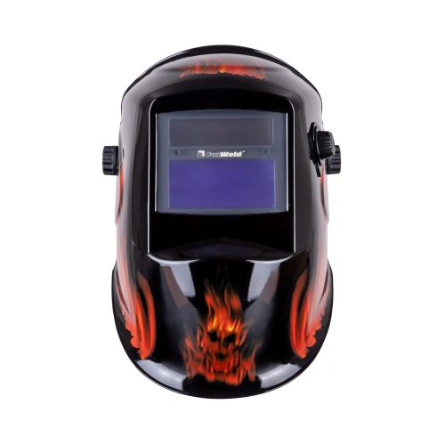 Маска сварщика КОРУНД-2 "пламя" (ф-р 7100V) без коробки по ценам производителя в Екатеринбурге с доставкой по всей России