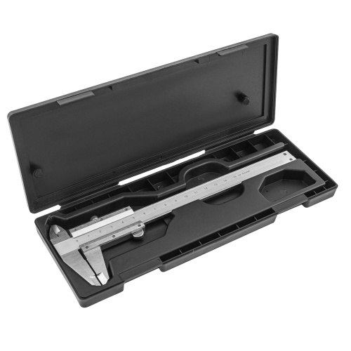 Штангенциркуль, 150 мм, цена деления 0.02 мм, металлический, с глубиномером Matrix по ценам производителя в Екатеринбурге с доставкой по всей России