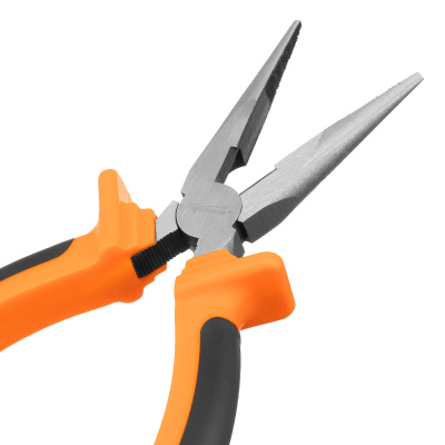 Длинногубцы прямые Comfort, 180 мм, шлифованные, двухкомпонентные рукоятки Sparta по ценам производителя в Екатеринбурге с доставкой по всей России