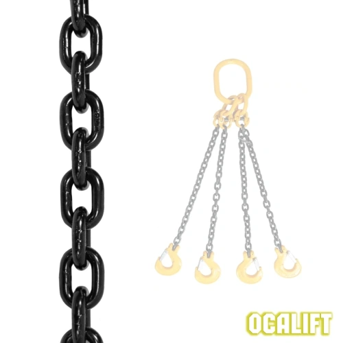 Цепь 16х48мм G80 грузовая Т8 высокопрочная круглозвенная купить в Москве с доставкой по всей России | ProtosMarket.ru