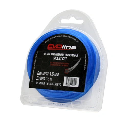Леска (корд) триммерная EVOline SILENT CUT (1.6 мм, 15 метров) по ценам производителя в Екатеринбурге с доставкой по всей России
