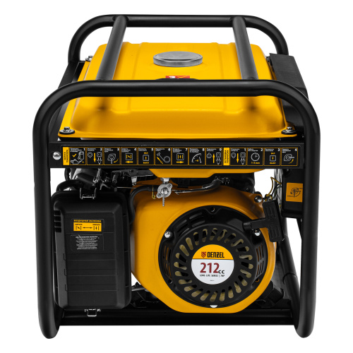 Генератор бензиновый PS 25, 2.5 кВт, 230 В, 15 л, ручной стартер Denzel по ценам производителя в Екатеринбурге с доставкой по всей России