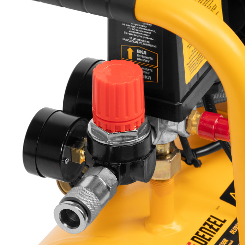 Компрессор DLS950/24 безмаслянный малошумный 950 Вт, 165 л/мин, ресивер 24 л Denzel по ценам производителя в Екатеринбурге с доставкой по всей России