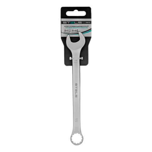 Ключ комбинированный, 15 мм, CrV, матовый хром Stels по ценам производителя в Екатеринбурге с доставкой по всей России