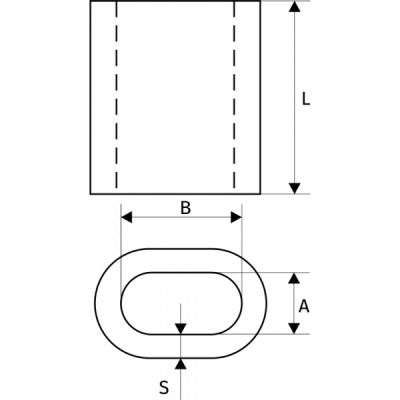 Втулка алюминиевая DIN 3093, D = 38 мм по ценам производителя в Екатеринбурге с доставкой по всей России