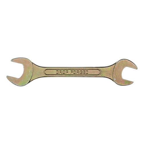 Ключ рожковый, 19 х 22 мм, желтый цинк Сибртех по ценам производителя в Екатеринбурге с доставкой по всей России