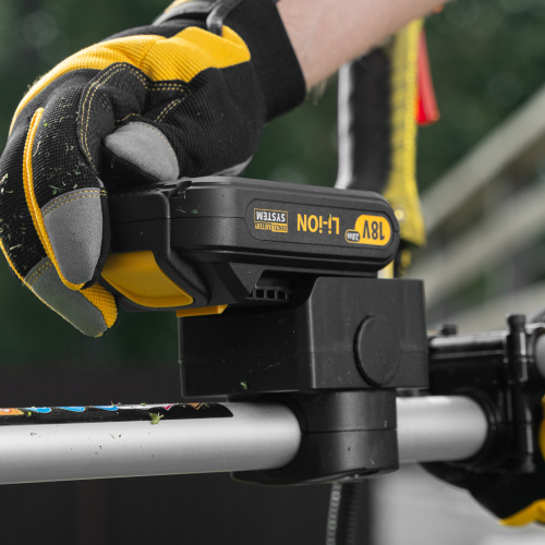 Триммер бензиновый DT-43E, 43 см3, неразъемная штанга, электростартер, состоит из 2 частей Denzel по ценам производителя в Екатеринбурге с доставкой по всей России