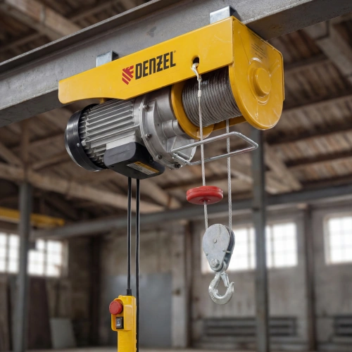 Тельфер электрический TF-1200,1.2 т, 1800 Вт, высота 12 м, 8 м/мин Denzel по ценам производителя в Екатеринбурге с доставкой по всей России
