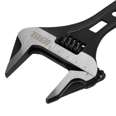 Ключ разводной 185 мм, CrV, кованый, укороченная рукоятка Denzel по ценам производителя в Екатеринбурге с доставкой по всей России