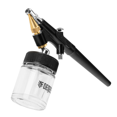 Аэрограф с нижним бачком AB2, 0,8 мм, 22 мл, 11 л/мин Denzel по ценам производителя в Екатеринбурге с доставкой по всей России