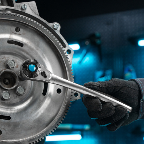 Набор торцевых головок, трещотка 120 зубьев, 1/2", CrV, 12 предметов Gross по ценам производителя в Екатеринбурге с доставкой по всей России