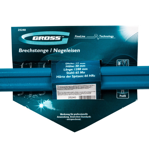 Лом-гвоздодер, двутавровый профиль, 1200х30х17 мм Gross по ценам производителя в Екатеринбурге с доставкой по всей России
